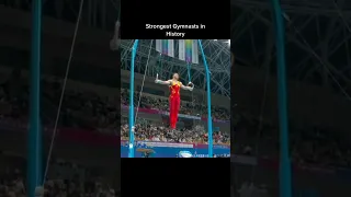 Liu Yang is the reigning Olympic Champion on rings. He’s strong 🤯#gymnast #calisthenics #gymnastics