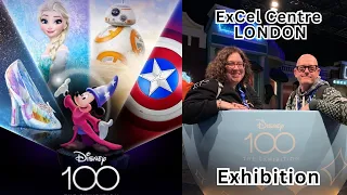 Disney100: The Exhibition London - Our Review vlog 2023