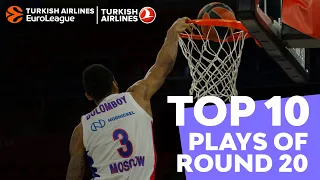 Turkish Airlines EuroLeague Regular Season Round 20 Top 10 Plays