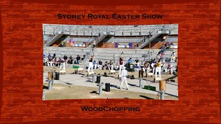 Royal Easter Show Woodchopping