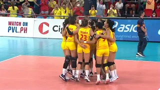 F2 Logistics-Creamline set 5 finish | 2023 PVL All-Filipino Conference