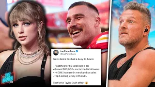 Like It Or Not The Taylor Swift Effect On The NFL Is REAL | Pat McAfee Reacts