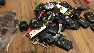 New car key collection