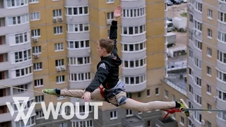 Зона отдыха: Слэклайн / Slackline. «TV Губерния» WOUT team