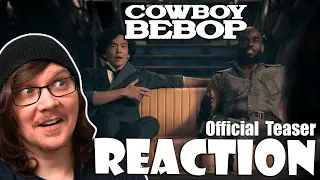 COWBOY BEBOP - Official Teaser "Lost Session" Reaction! Netflix!