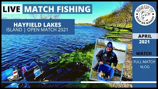 LIVE MATCH FISHING: Hayfield Lakes | Island Lake | Open Match | April 2021 | BagUpTV