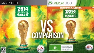 FIFA World Cup 2014 PS3 Vs XBOX 360