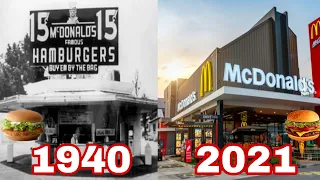 Evolution of McDonald's LOGO 1940-2021 *wow*