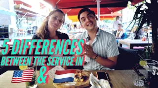 5 Differences Between the Table Service in the USA & the Netherlands