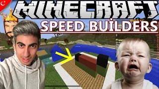 Minecraft Türkçe Speed Builders | İBRETLİK KARPUZ | Bölüm 2