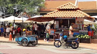 Famous Melaka Street Food Cendol Jam Besar Clock Tower Bandar Hilir World Heritage Site Malacca