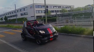 Smart Crossblade Vorbeifahrt