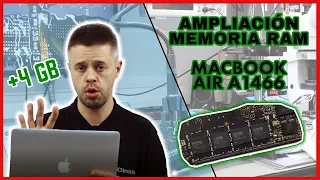 ¡OS MUESTRO MI LABORATORIO!...¿CÓMO AMPLIAR LA MEMORIA RAM AL MACBOOK AIR (A1466)?