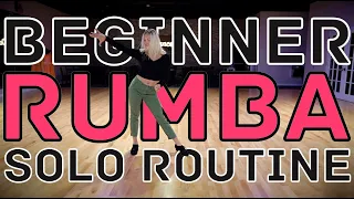 Beginner International Rumba Solo Practice Routine