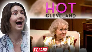 BRITS React to No One Is Safe When Betty White Is Around (Compilation) | Hot In Cleveland