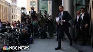 Prince Harry concludes testimony in lawsuit against British tabloid