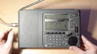 Sony ICF-SW77 - The best portable shortwave radio !?