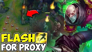 I PULLED OFF THE LEVEL 1 FLASH PROXY! (INSTANTLY CONFUSE THE ENEMY)