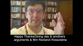Red Land Red Istria Filmi Unë flas për tema të tjera dhe ju uroj një ditë të lumtur të Falenderimeve