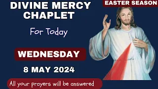 Chaplet of divine mercy for Today Wednesday 8 MAY 2024 ||Daily Divine Mercy Chaplet