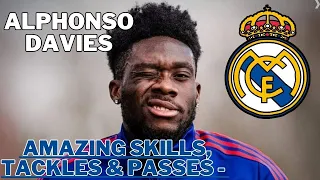 🔥⚡ALPHONSO DAVIES - AMAZING SKILLS, TACKLES & PASSES⚡🔥