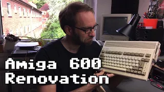 Amiga 600 Retrobright and SD Harddisk