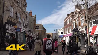 Gillingham, Kent Walk: Town Centre【4K】