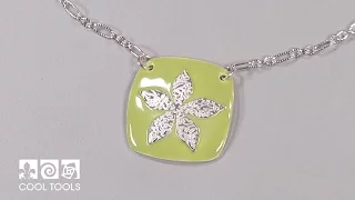 Cool Tools | Sweet and Easy Enameled Pendant by Pam East