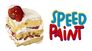 cake 🍰 | Clip Studio Paint Speedpaint/Timelapse