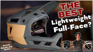 The Best Lightweight Full Face helmet? Smith Mainline Mips! #enduromtb