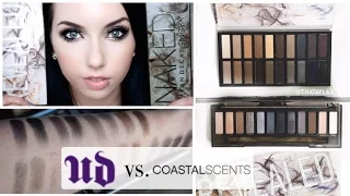 DUPE?! NEW Revealed Smoky Palette Vs. Urban Decay NAKED Smoky | Swatches, tutorial & review