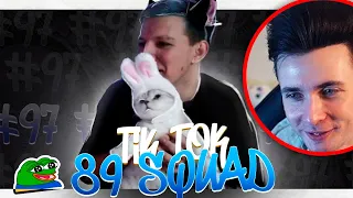 ХЕСУС СМОТРИТ: ПОДБОРКА МЕМОВ ИЗ ТИКТОКА С 89-ЫМ СКВАДОМ | TIKTOK MEMES 89 SQUAD #97