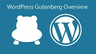 WordPress Intro to Gutenberg Editor 2019