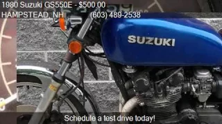 1980 Suzuki GS550E  for sale in HAMPSTEAD, NH 03841 at Monar