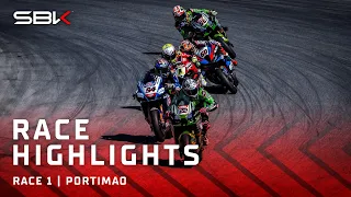 Highlights of a sensational Race 1 at Portimao | #PRTWorldSBK 🇵🇹