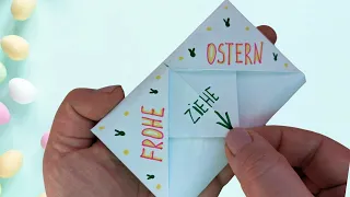 DIY Surprise card for Easter. Easter cards