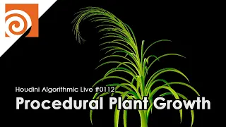 Houdini Algorithmic Live #112 - Procedural Plant Growth