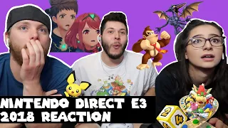 Nintendo Direct E3 2018 REACTION!! RIDLEY IN SMASH!! EPIC REACTION