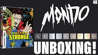 DOCTOR STRANGE MONDO (Steelbook) Unboxing and Review With Commentary