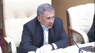 Рустам Минниханов: своевременно четко нужно работать по доплатам медикам 😷 ТНВ