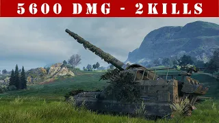 ✔️ Object 261 WoT ◼️ 5600 Damage ◼️ WoT Replays gameplay