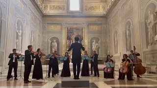 Vivaldi:L 'Olimpiade:Sinfonia I- Allegro by Hanoi Chamber Orchestra. Conductor - Trần Nhật Minh