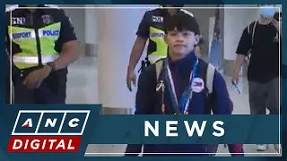 Filipino gymnast Carlos Yulo back home after successful World Cup stint | ANC