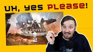 Helldivers 2 Reveal Trailer - Reaction!