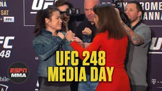 UFC 248 Media Day Faceoffs | ESPN MMA