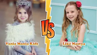 Like Nastya VS Mania (Vania Mania Kids) Transformation 👑 New Stars From Baby To 2023