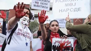 Protest over stolen cancer drugs at Skopje hospital