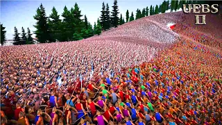 1,000,000 SPARTANS vs 1,800,000 AMAZONIANS | Ultimate Epic Battle Simulator 2 | UEBS 2