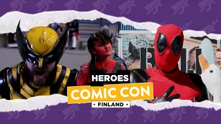 Comic Con Finland 2024 cosplay music video