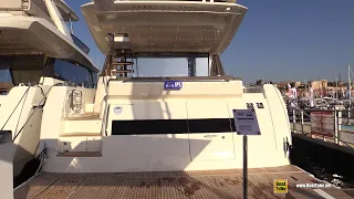 2019 Prestige 680 S Luxury Yacht - Deck and Interior Walkaround - 2018 Cannes Yachting Festival